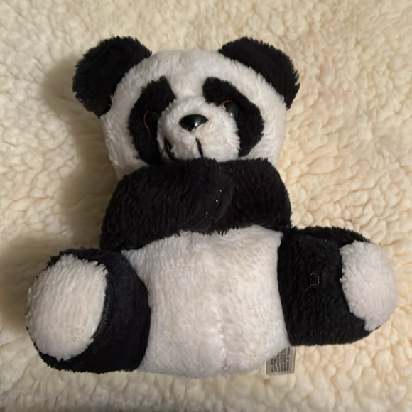 Black and White Stuffed Bear Animal - Picture 9 of 15